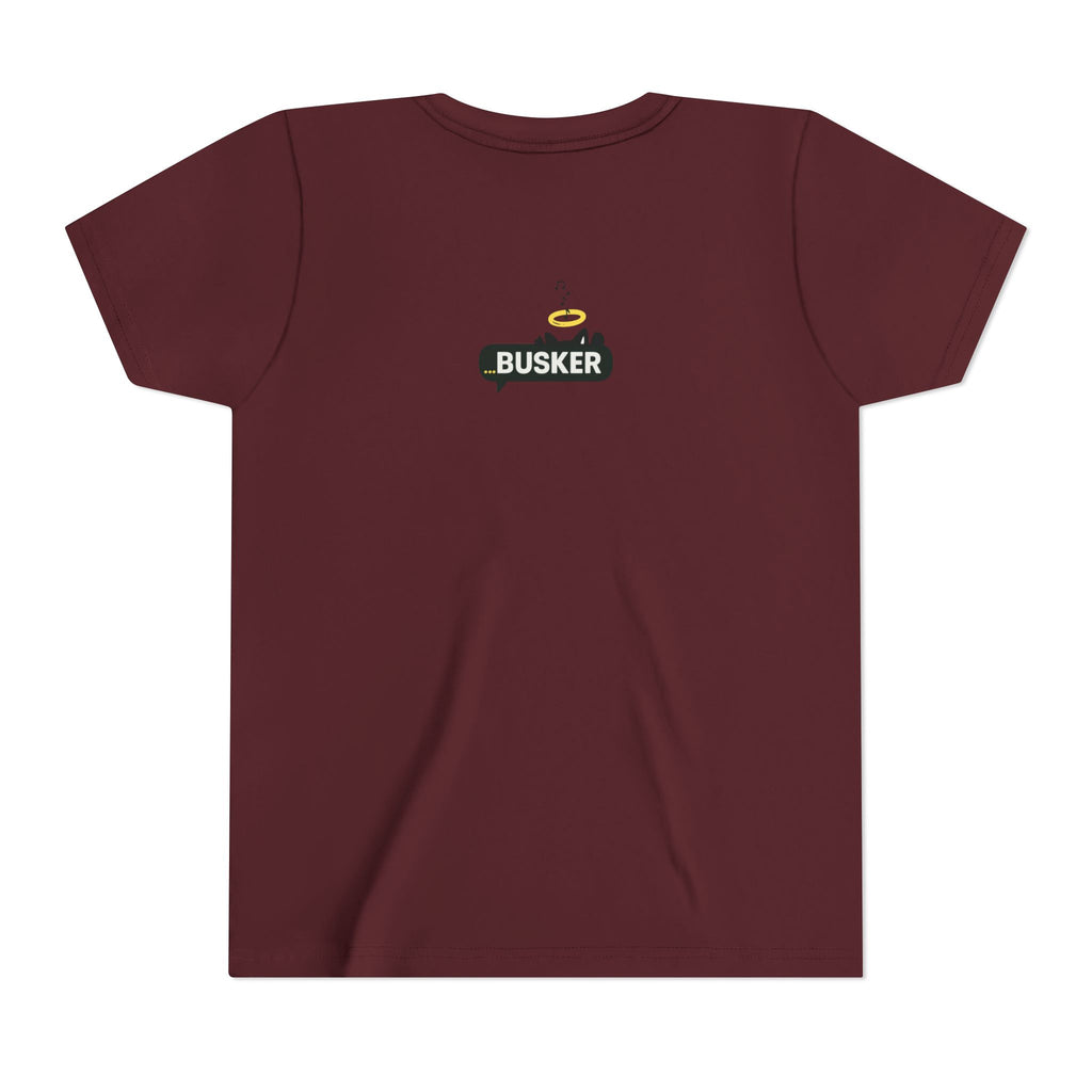 Colorful Youth Short Sleeve Tee, Fun Summer Shirt, Trendy Kids Clothing, Gift for Young Musicians, Cool Casual Wear, Birthday Present