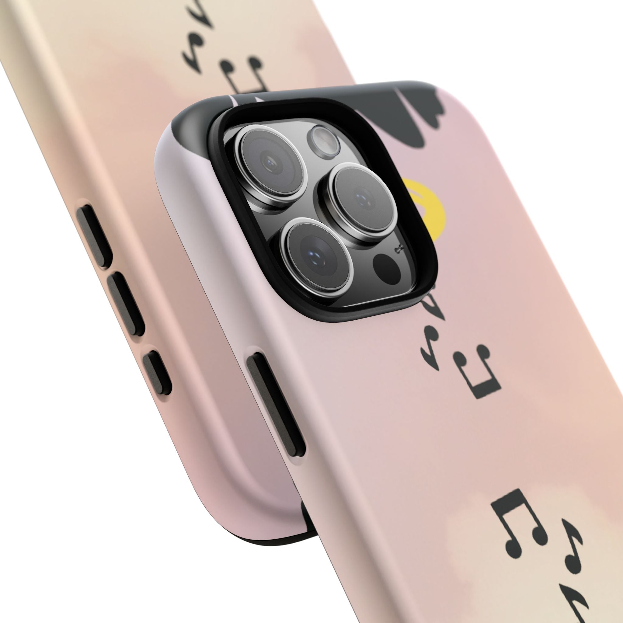 Cute Animal Phone Case, Tough Phone Cover for Pet Lovers, Gifts for Birthdays, Holidays, Music Lovers, Fun Tech Accessories