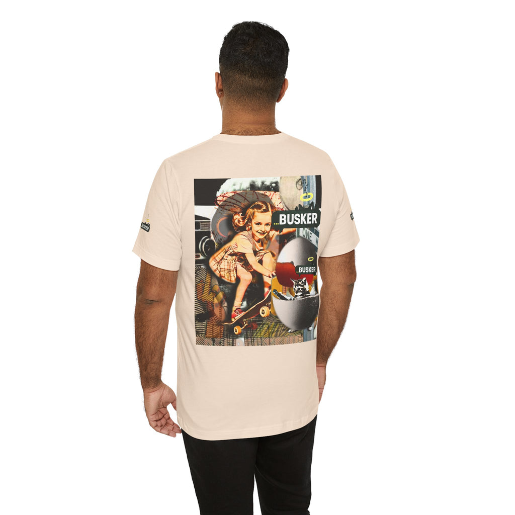 Vintage Skateboarding Graphic Tee - Streetwear for Creative Souls