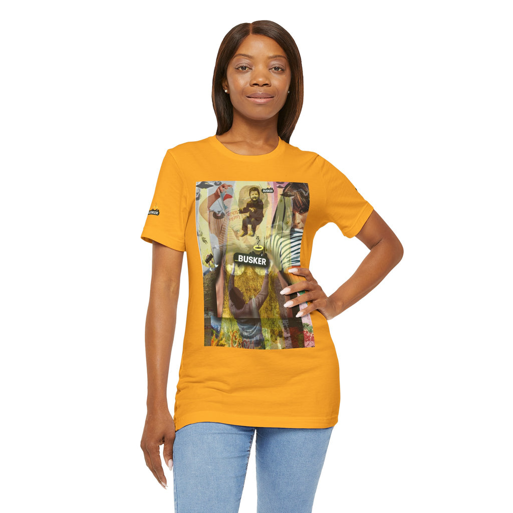 Busker Graphic Tee – Unisex Jersey Short Sleeve T-Shirt for Creative Souls