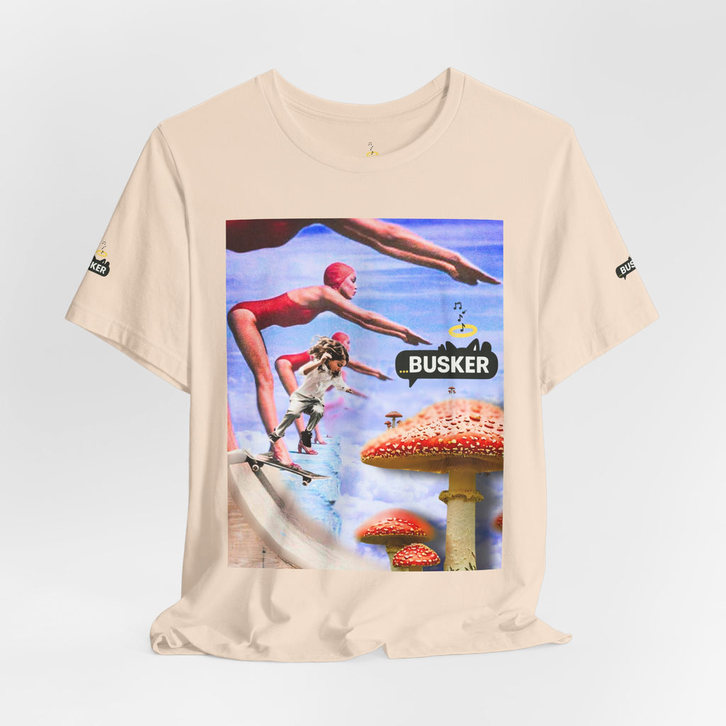 Busker Fun Graphic Tee - Unisex Jersey Short Sleeve