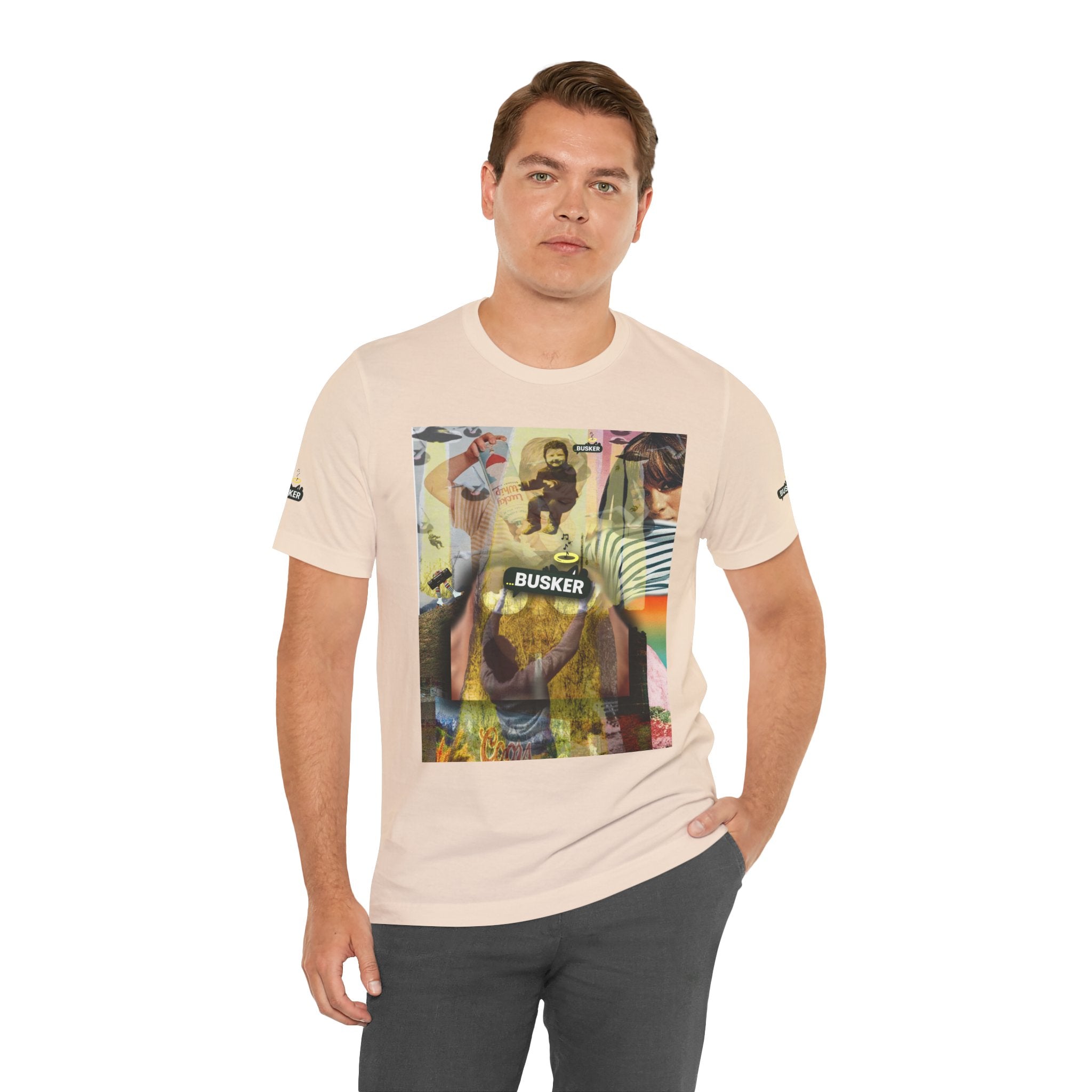 Busker Graphic Tee – Unisex Jersey Short Sleeve T-Shirt for Creative Souls