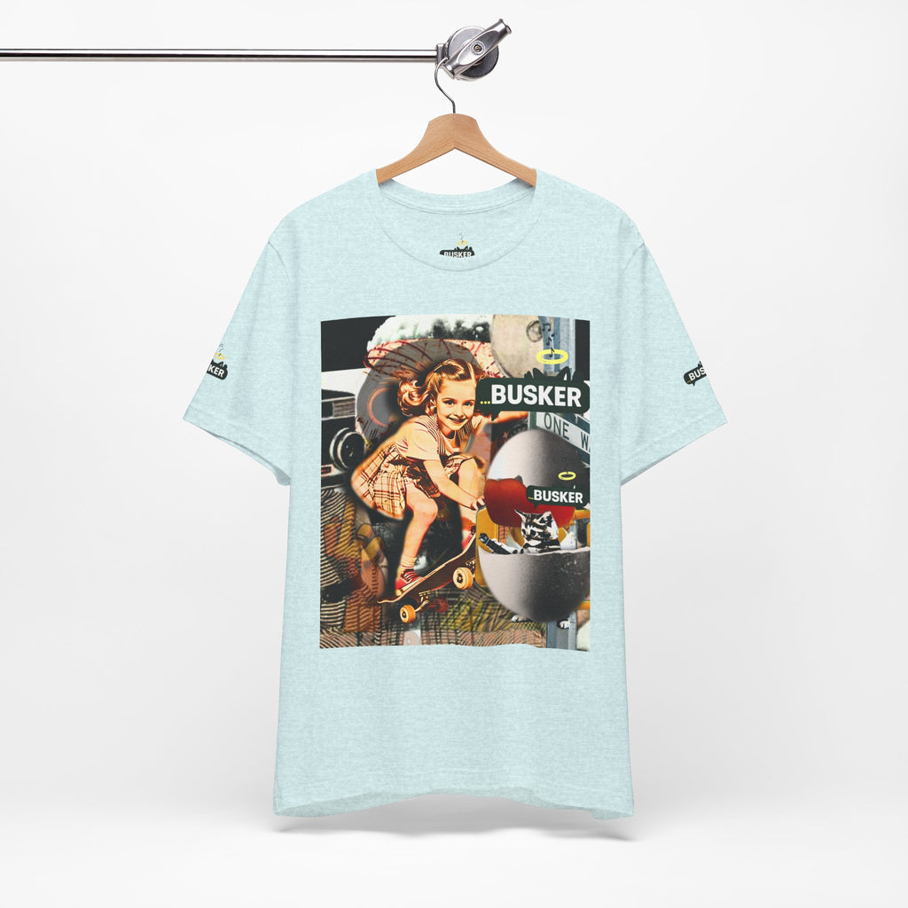 Vintage Skateboarding Graphic Tee - Streetwear for Creative Souls