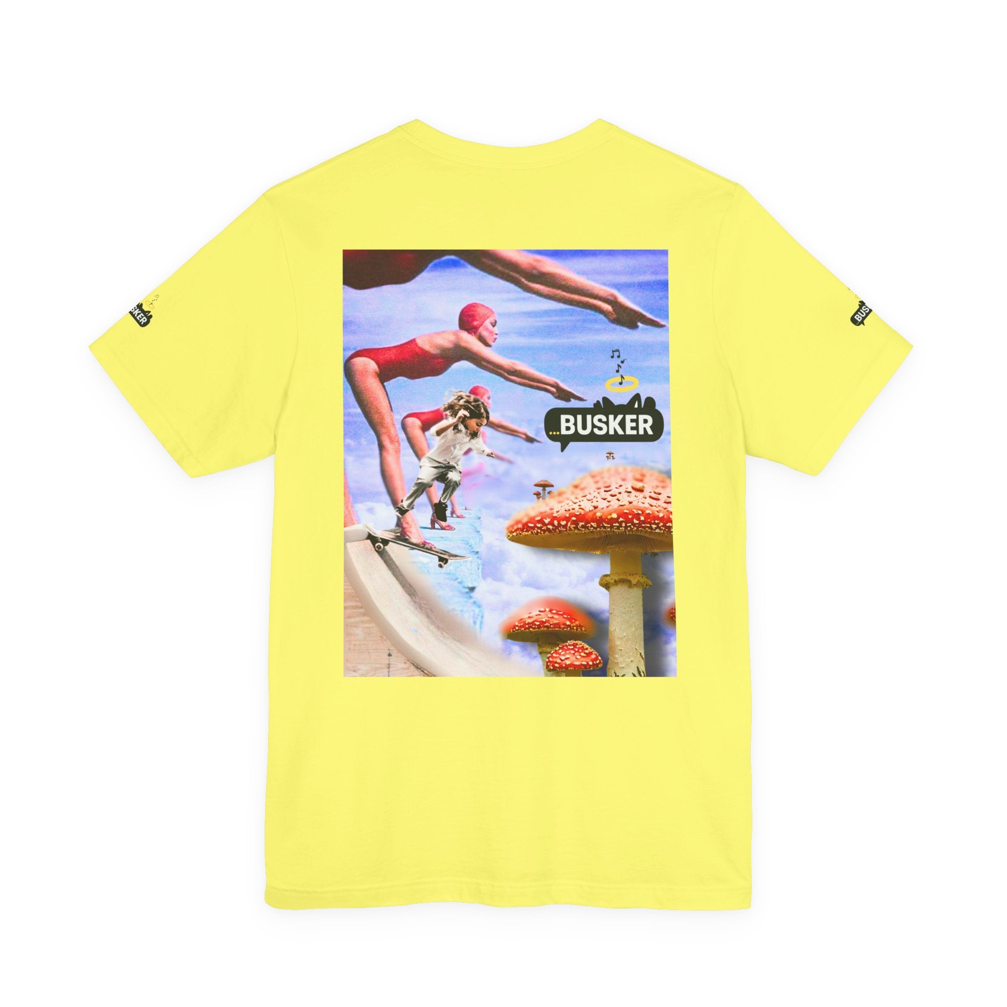 Busker Fun Graphic Tee - Unisex Jersey Short Sleeve