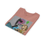 Youth Graphic Tee with Fun 'Busker' Design, Cool Summer Shirt, Gifts for Kids, Festival Attire, Trendy Youthwear