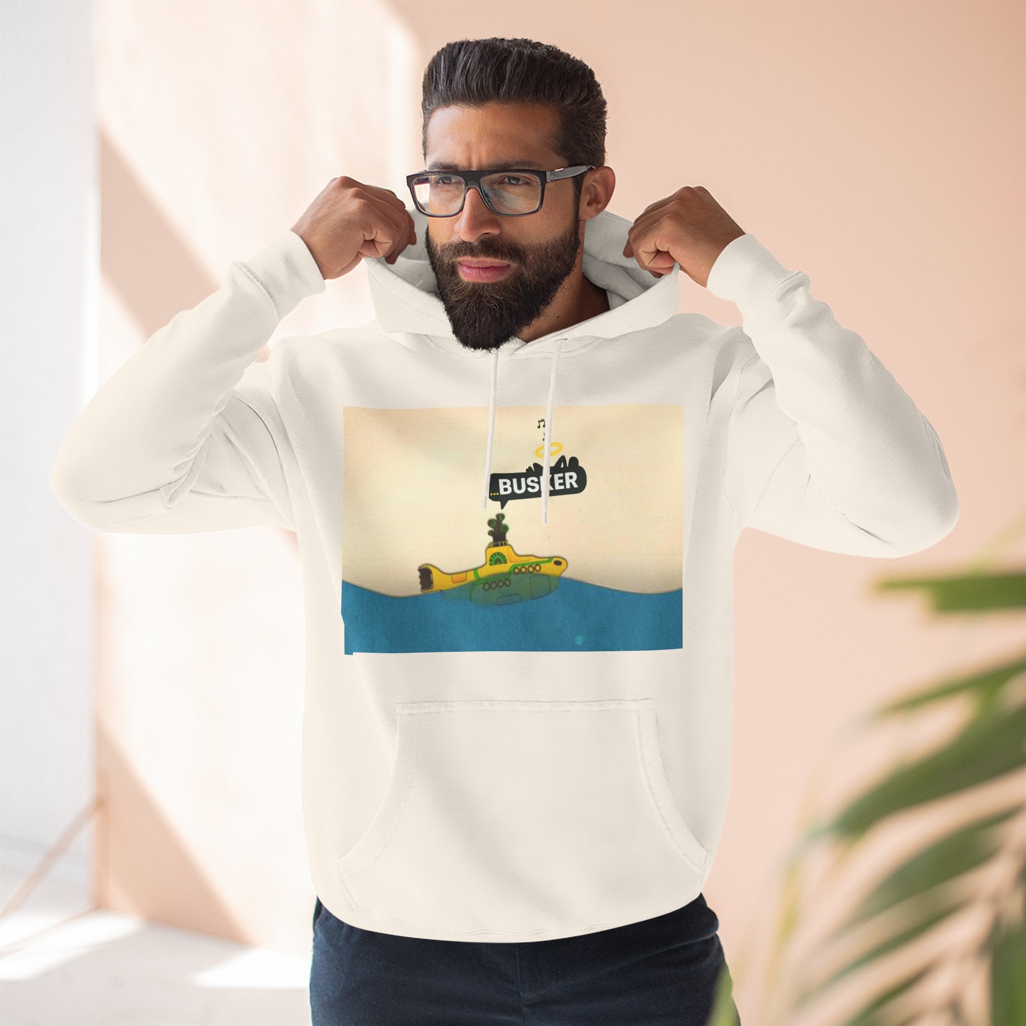 Lively Busker Hoodie - Cozy Fleece Pullover, Perfect for Music Lovers & Festivals, Ideal Gift for Birthdays, Thanksgiving & Holidays