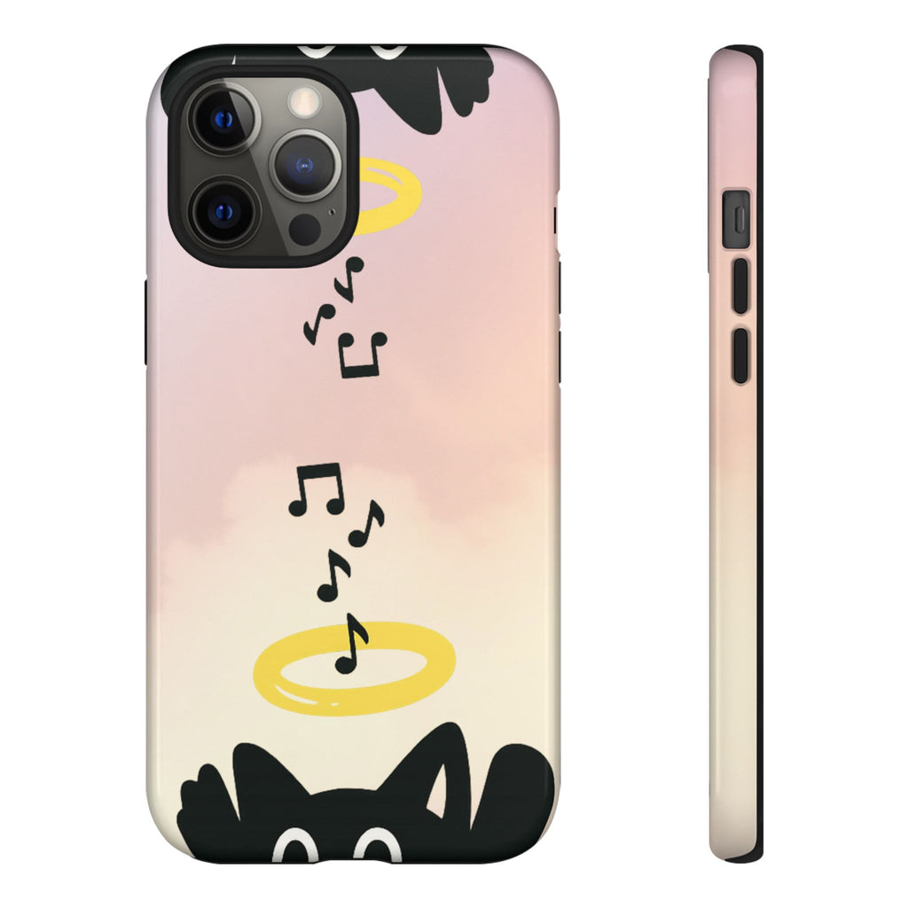 Cute Animal Phone Case, Tough Phone Cover for Pet Lovers, Gifts for Birthdays, Holidays, Music Lovers, Fun Tech Accessories