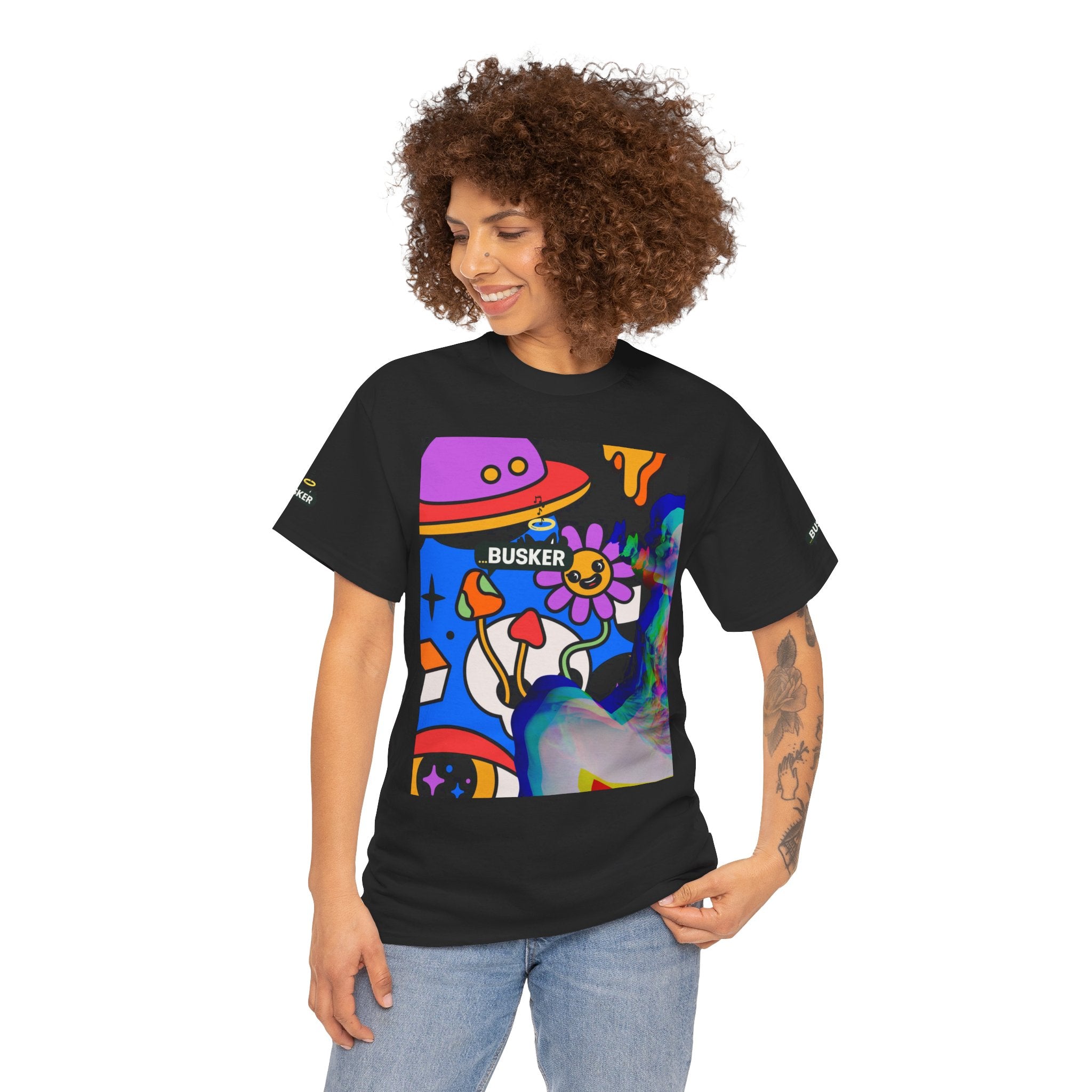 Colorful Graphic Unisex Tee, Artsy Shirt for Creative Souls, Perfect for Festivals, Unique Gift for Art Lovers, Summer Vibes, Casual Wear