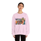 Vibrant Art Crewneck Sweatshirt for Creative Souls