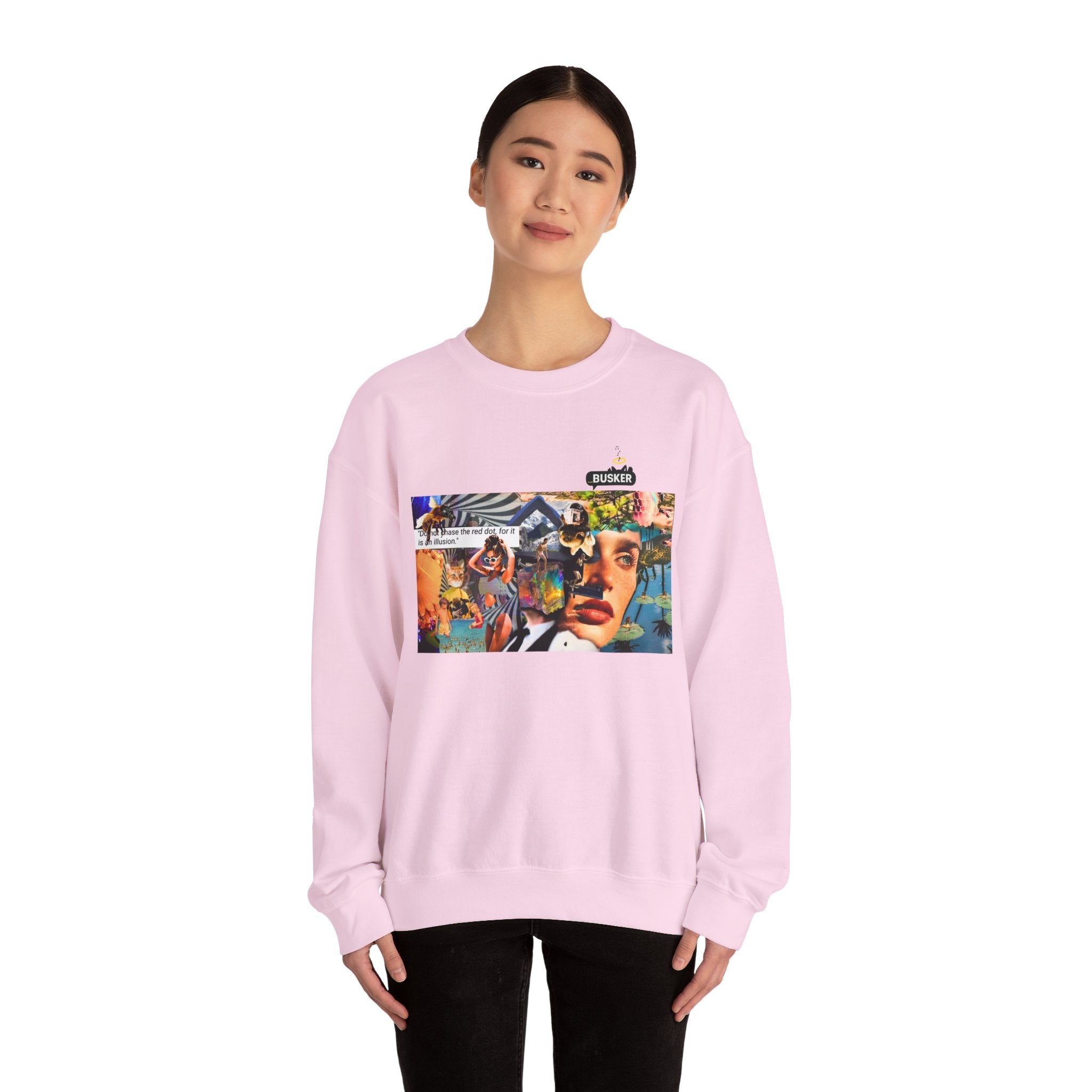 Vibrant Art Crewneck Sweatshirt for Creative Souls