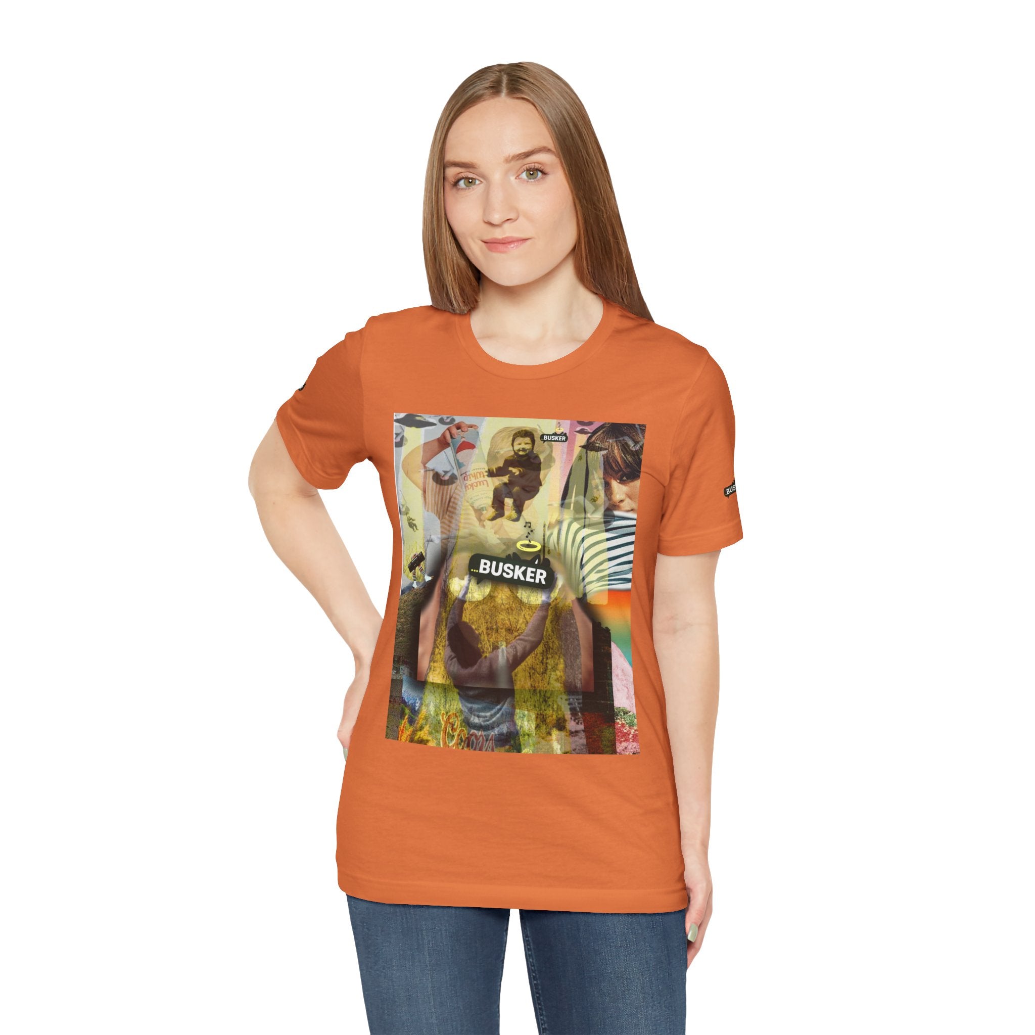 Busker Graphic Tee – Unisex Jersey Short Sleeve T-Shirt for Creative Souls