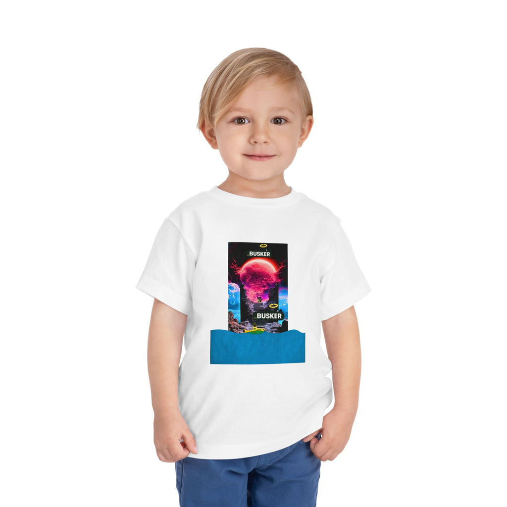 Vibrant Toddler Tee for Creative Kids, Fun Gift for Birthdays, Playdates, Summer Outings, Kids Fashion, Graphic T-Shirt
