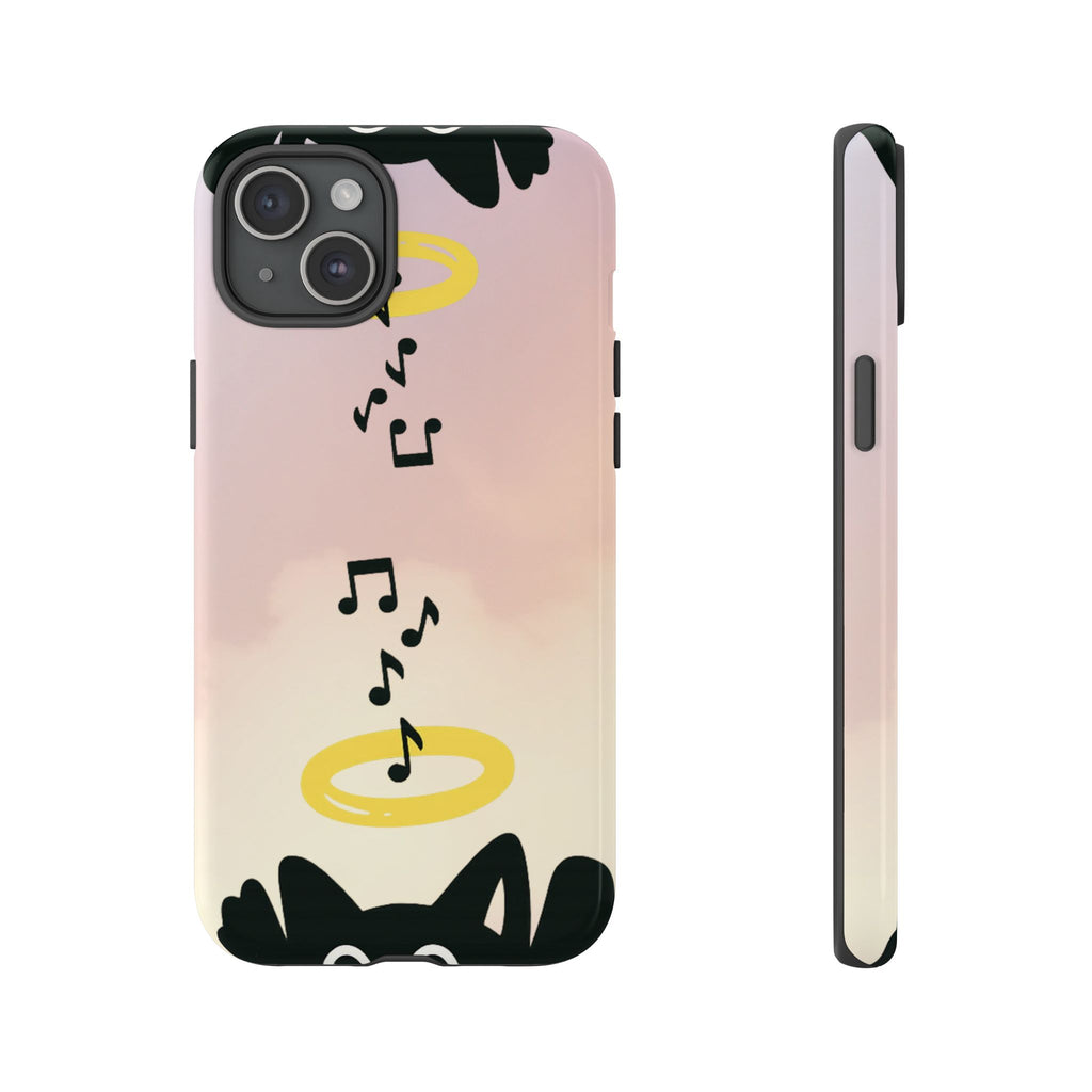 Cute Animal Phone Case, Tough Phone Cover for Pet Lovers, Gifts for Birthdays, Holidays, Music Lovers, Fun Tech Accessories