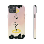Cute Animal Phone Case, Tough Phone Cover for Pet Lovers, Gifts for Birthdays, Holidays, Music Lovers, Fun Tech Accessories