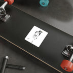 Whimsical Busker Die-Cut Stickers - Fun Decor for Laptops, Water Bottles, Journals, Gifts, or Party Favors