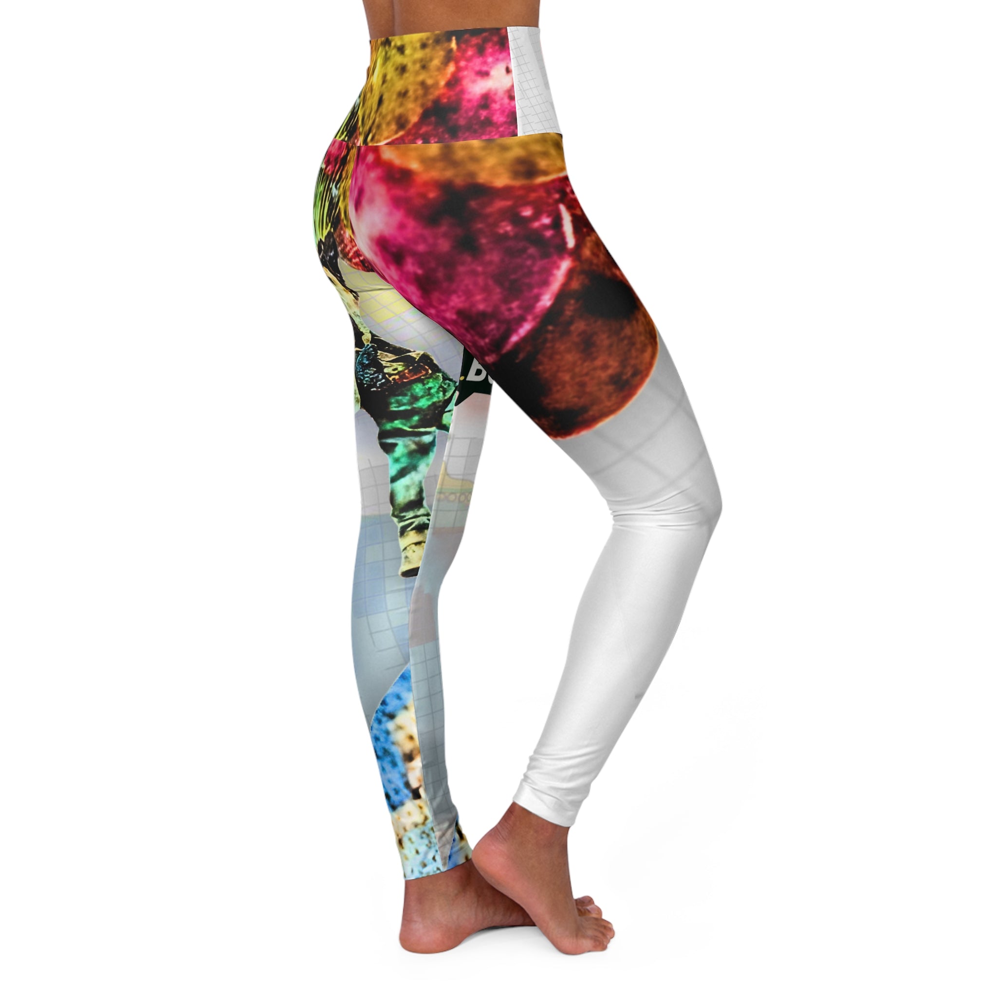 High Waisted Yoga Leggings (AOP)