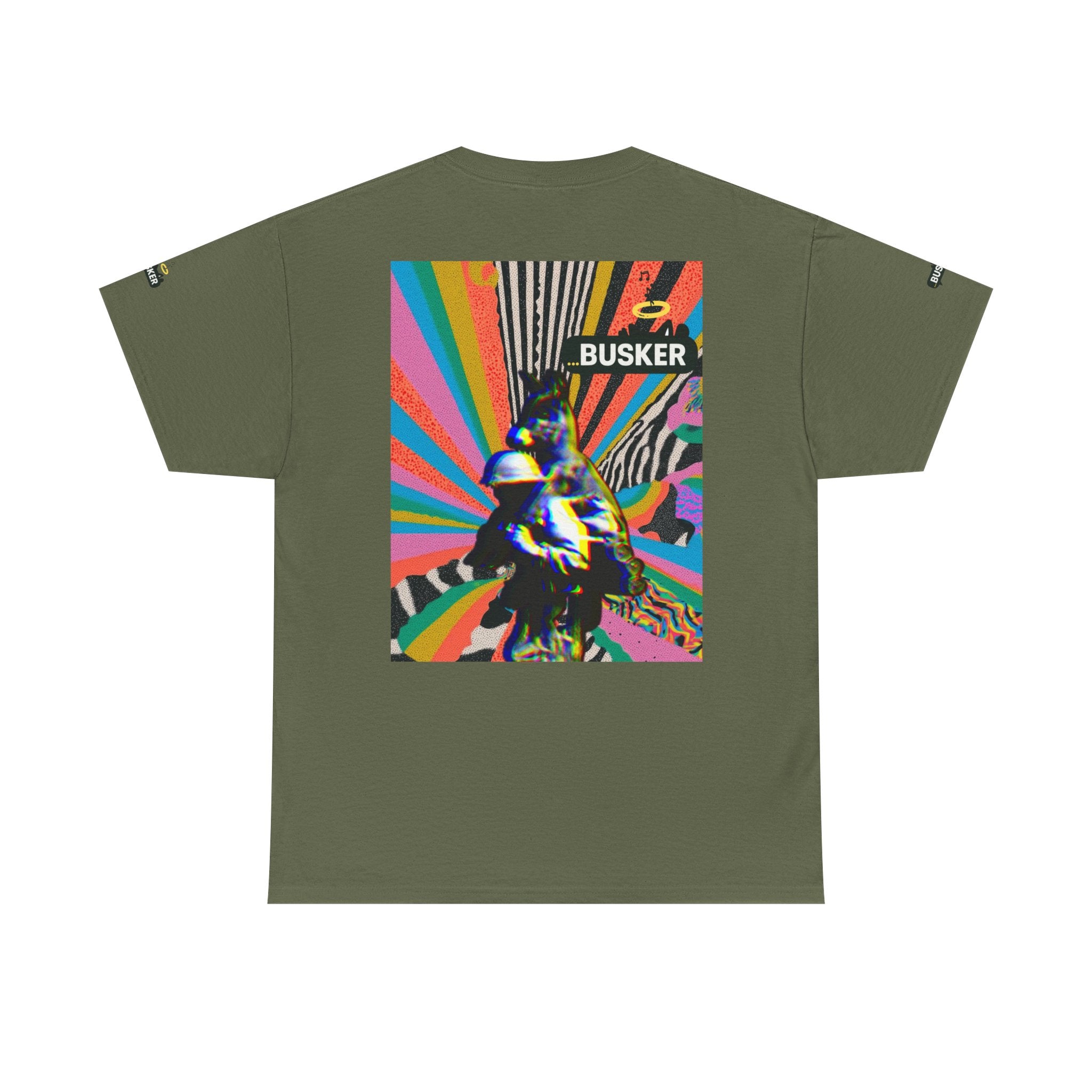 Colorful Busker Unisex Heavy Cotton Tee