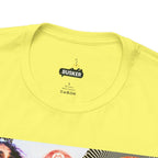 Busker Vibe Unisex Tee - Music & Art Collage Design