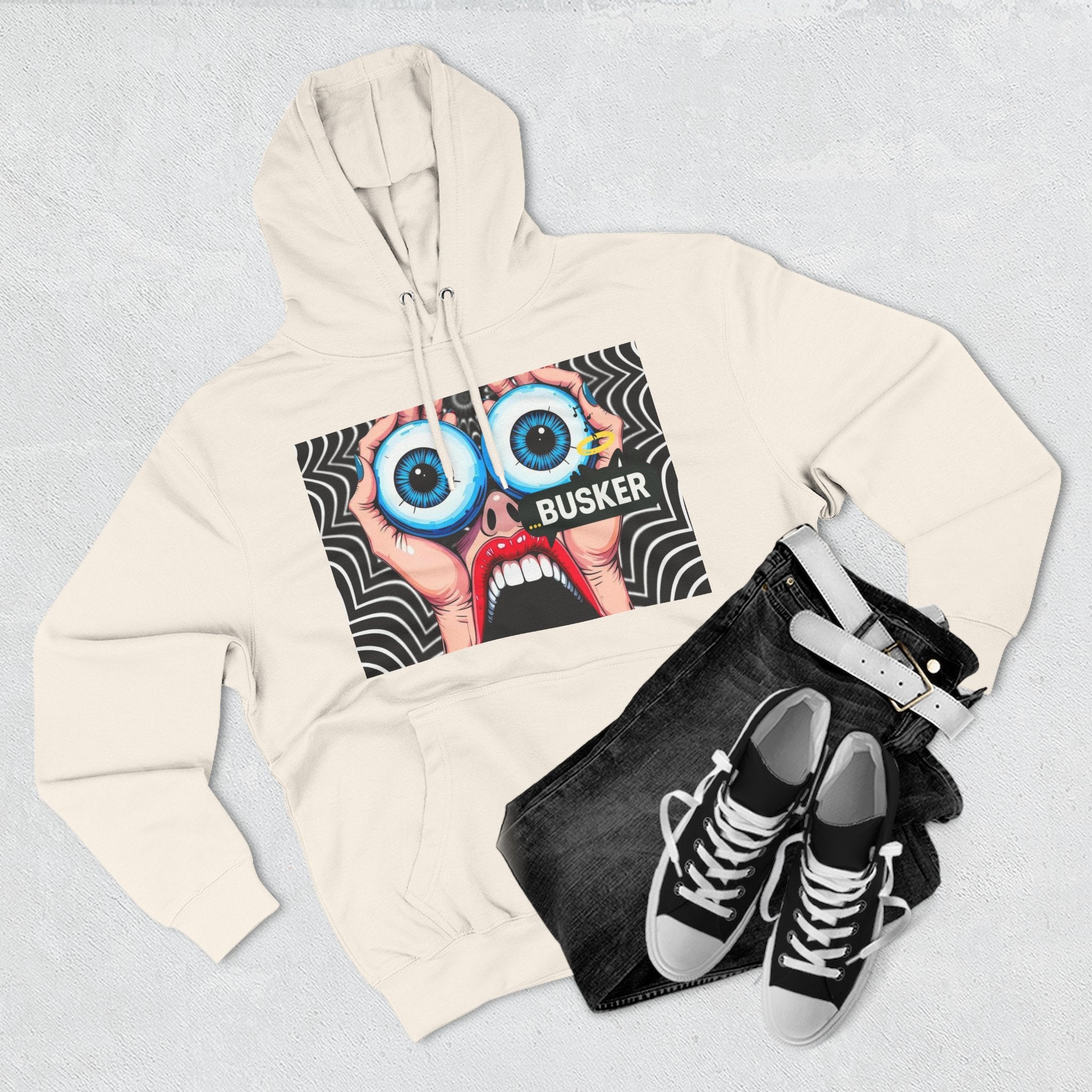 Vibrant Graphic Hoodie for Trendsetters | Cool Streetwear, Unique Gift, Casual Wear, Fun Apparel, Everyday Comfort