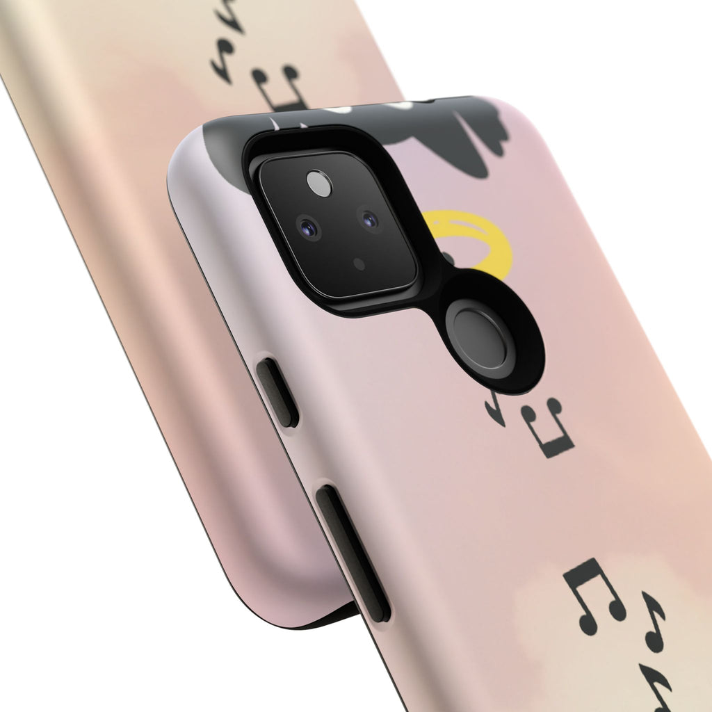 Cute Animal Phone Case, Tough Phone Cover for Pet Lovers, Gifts for Birthdays, Holidays, Music Lovers, Fun Tech Accessories