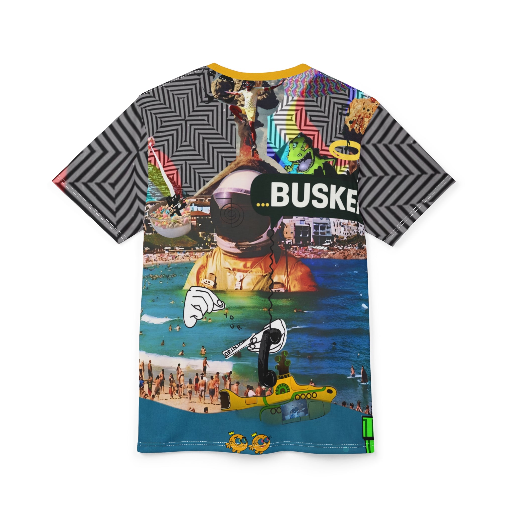 Astronaut Beach Vibes Tee, Unisex Graphic T-Shirt, Summer Fashion, Unique Streetwear, Fun Gift for Space Lovers and Beachgoers