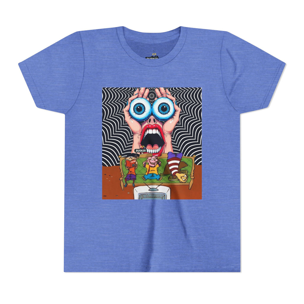 Graphic Youth Tee - Colorful Fun Shirt for Kids, Party T-Shirt, Gift for Youngsters, Trendy Youth Apparel, Art-Inspired Clothing