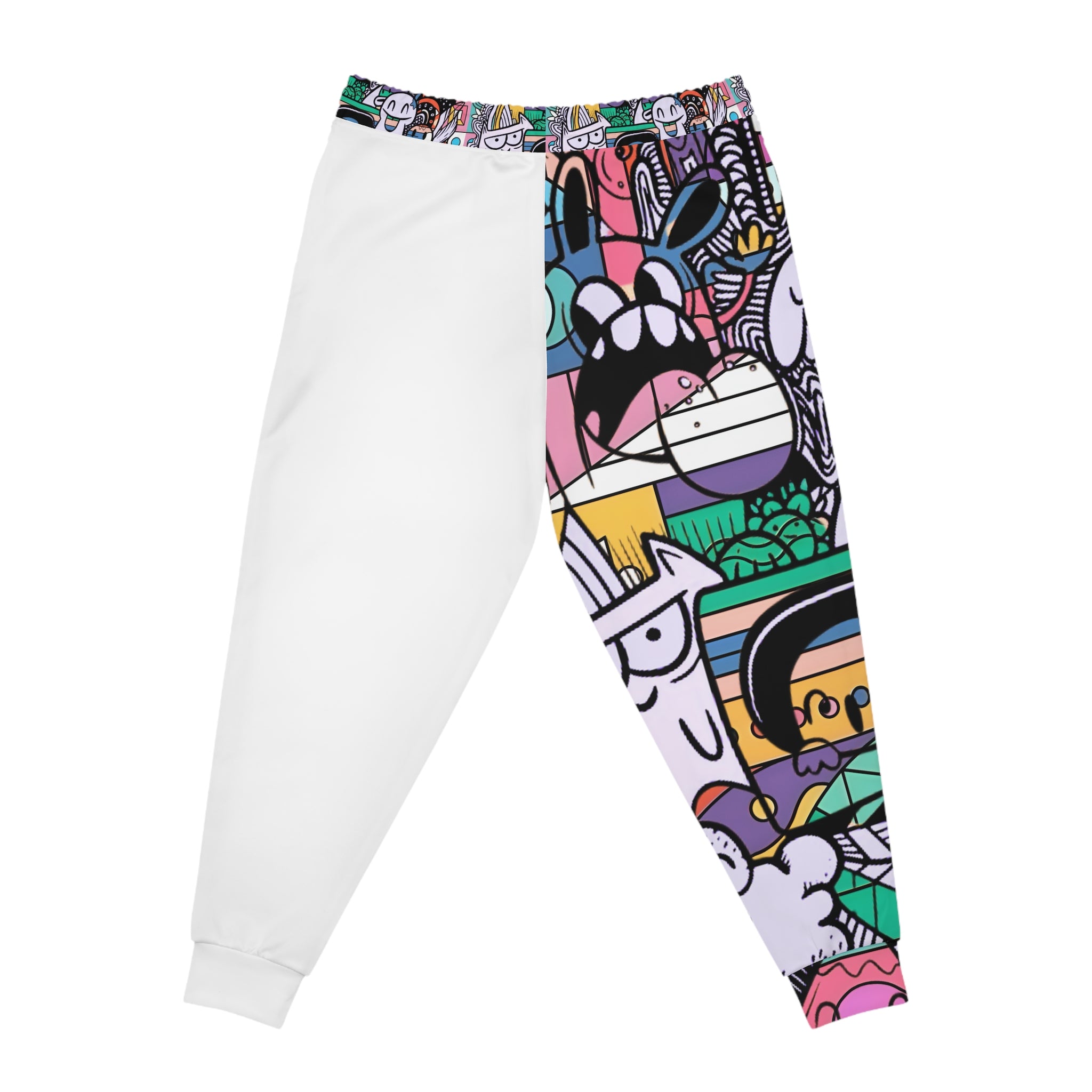 Vibrant Graphic Joggers | Fun Activewear for Trendsetters | Ideal for Workouts, Lounging, and Festivals | Perfect Gift for Any Occasion