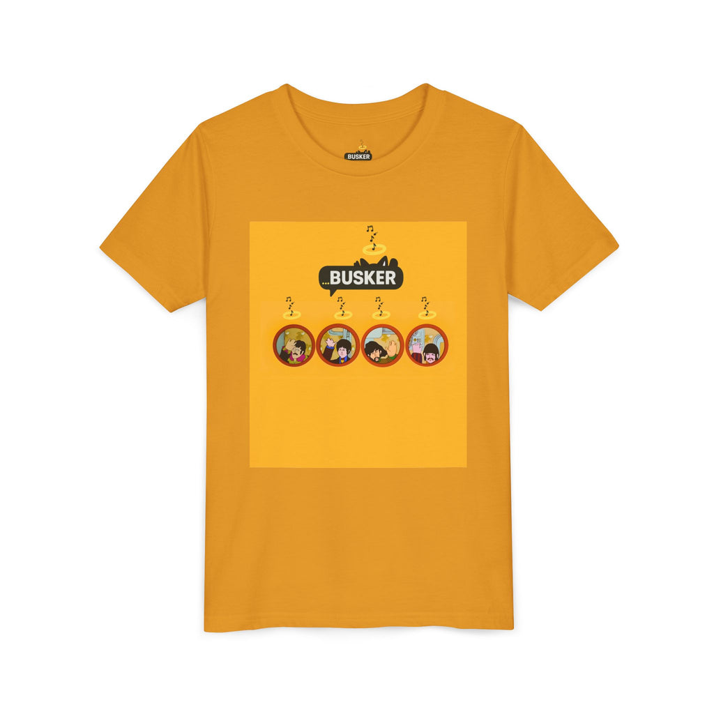 Busker Youth Short Sleeve Tee - Fun Music T-Shirt for Young Performers, Gifts for Young Musicians, Vibrant Summer Apparel, Creative [...]