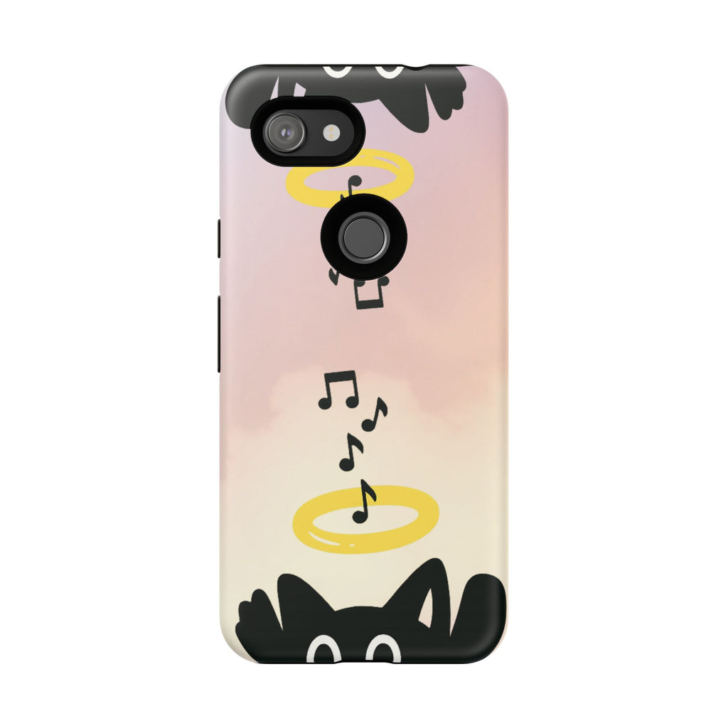 Cute Animal Phone Case, Tough Phone Cover for Pet Lovers, Gifts for Birthdays, Holidays, Music Lovers, Fun Tech Accessories