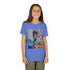 Youth Graphic Tee with Fun 'Busker' Design, Cool Summer Shirt, Gifts for Kids, Festival Attire, Trendy Youthwear