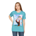 Busker Vibe Unisex Jersey Tee – Colorful Artistic Design for Summer Fun