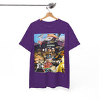 Busker Collage Graphic Tee — Vintage Music Poster Streetwear