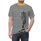 Optical Illusion Unisex Tee - Unique Art Shirt, Gifts for Creative Minds, Graphic Tee, Festival Wear, Statement Top, Casual Style