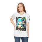 Street Art Busker Tee - Unisex Graphic Short Sleeve Shirt