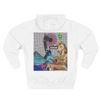 Whimsical Art Hoodie, Funny Graphic Sweatshirt, Unique Animal Designs, Cozy Gift for Kids & Teens, Perfect for Festivals & Casual Wear