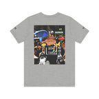 Creative Unisex Graphic Tee - 'I Don't Think' Busker Design