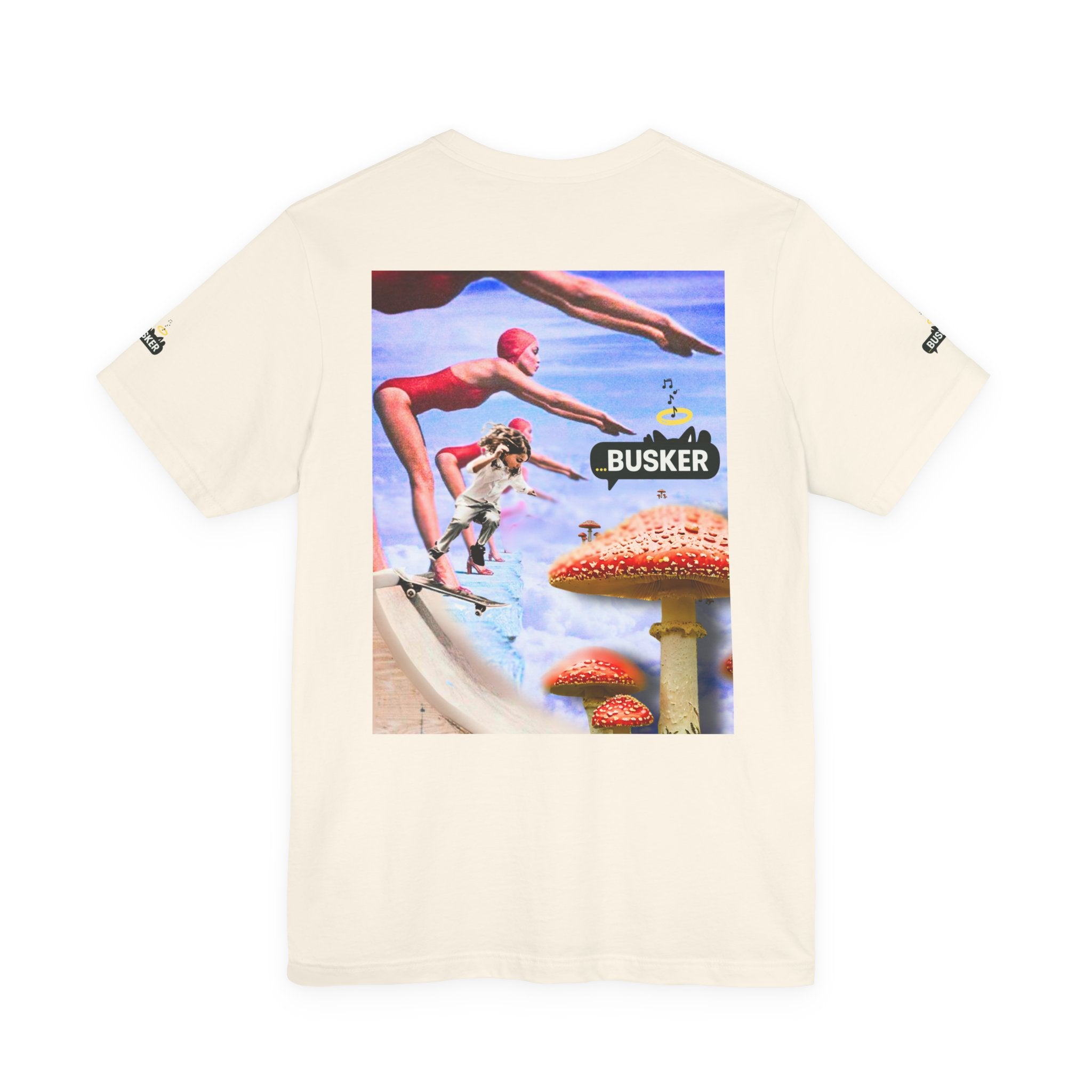 Busker Fun Graphic Tee - Unisex Jersey Short Sleeve