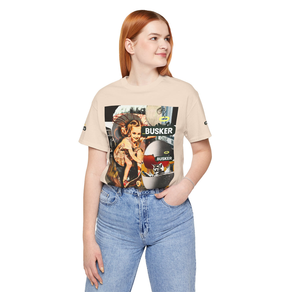 Vintage Skateboarding Graphic Tee - Streetwear for Creative Souls
