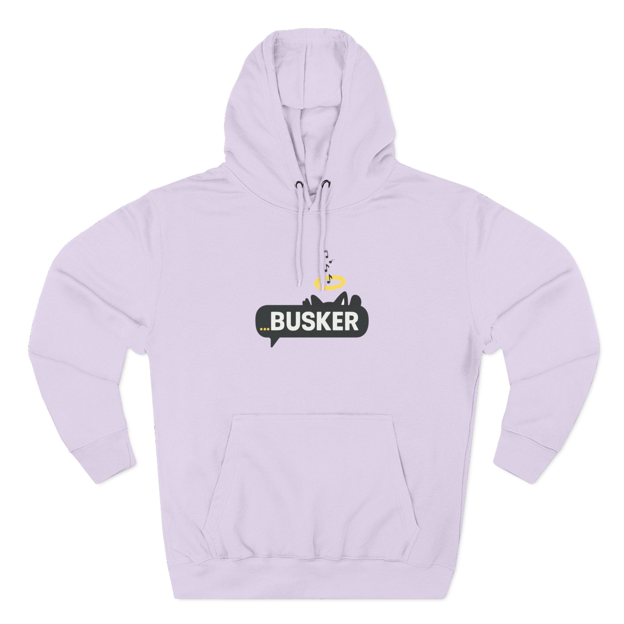 Busker Fleece Hoodie - Cozy Street Art Inspired Hoodie for Music Lovers, Casual Wear, Gift for Musicians, Concert Attire, Relaxed Fit