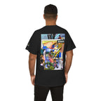 Cool Graphic Unisex Heavy Cotton Tee - 'Busker' Design