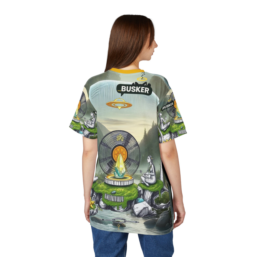 Vibrant Unisex Graphic Tee for Music Lovers, Artistic T-Shirt, Festival Wear, Unique Gift for Friends, Casual Summer Style