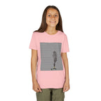 Youth Graphic Tee, Unisex T-Shirt for Kids, Cool Streetwear, Music Lover Apparel, Gift for Young Creatives, Trendy Summer Wear