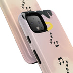 Cute Animal Phone Case, Tough Phone Cover for Pet Lovers, Gifts for Birthdays, Holidays, Music Lovers, Fun Tech Accessories