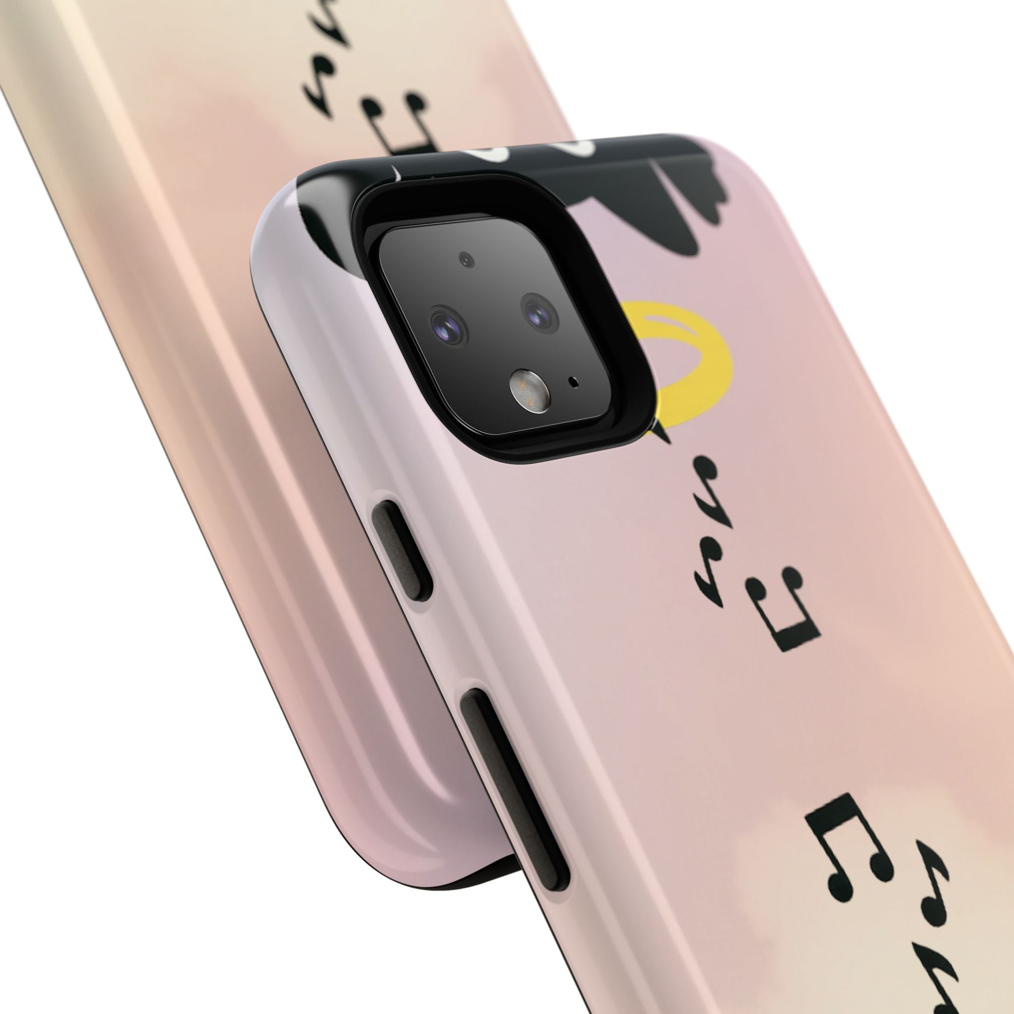 Cute Animal Phone Case, Tough Phone Cover for Pet Lovers, Gifts for Birthdays, Holidays, Music Lovers, Fun Tech Accessories