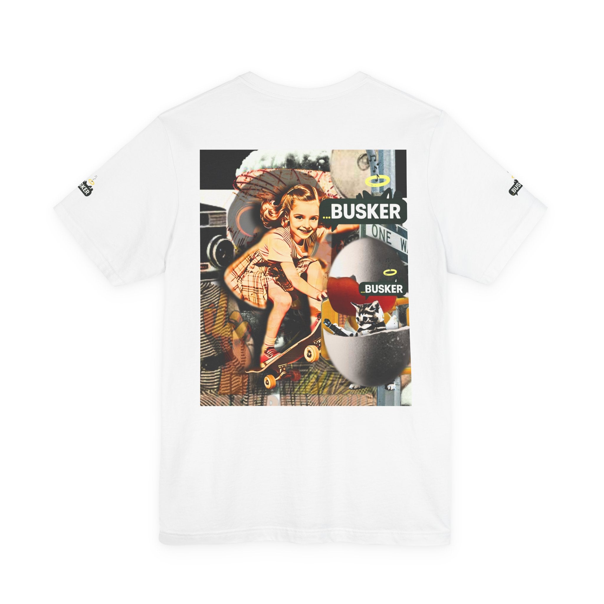 Vintage Skateboarding Graphic Tee - Streetwear for Creative Souls