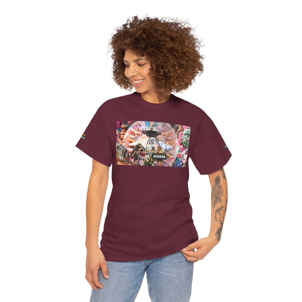 Vibrant Artistry Unisex Heavy Cotton Tee - Perfect for Creative Souls