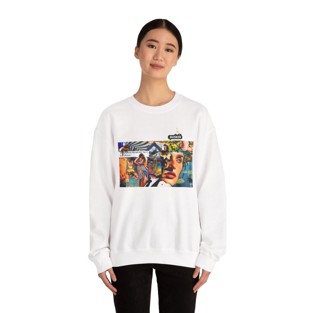 Vibrant Art Crewneck Sweatshirt for Creative Souls