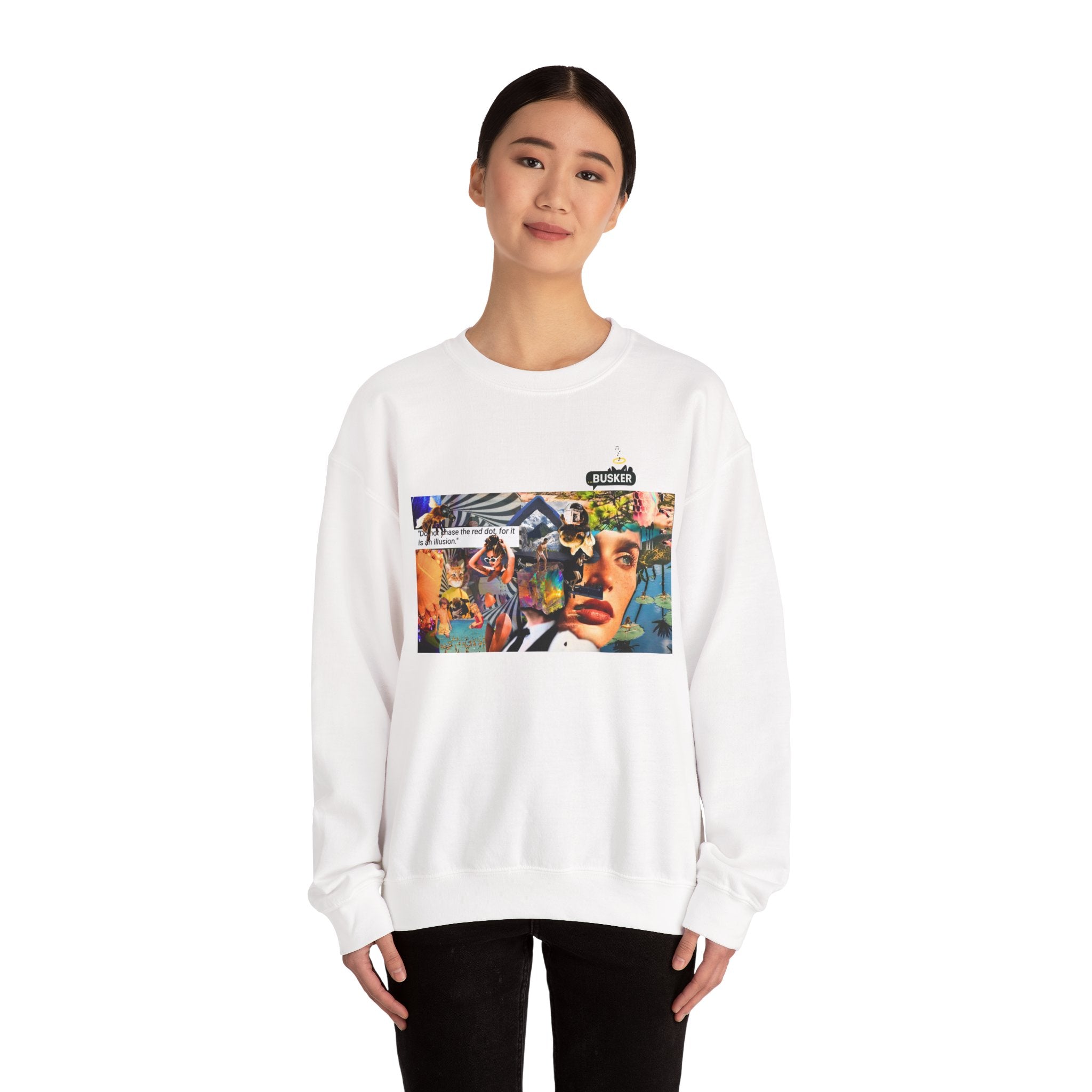 Vibrant Art Crewneck Sweatshirt for Creative Souls