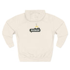 Busker Fleece Hoodie - Cozy Street Art Inspired Hoodie for Music Lovers, Casual Wear, Gift for Musicians, Concert Attire, Relaxed Fit