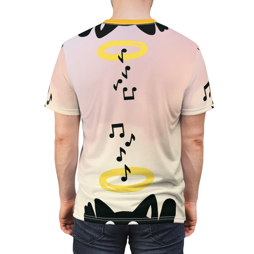Musical Vibes Unisex Tee, Fun Graphic T-Shirt, Gift for Music Lovers, Trendy Casual Wear, Unique Personalized Tee